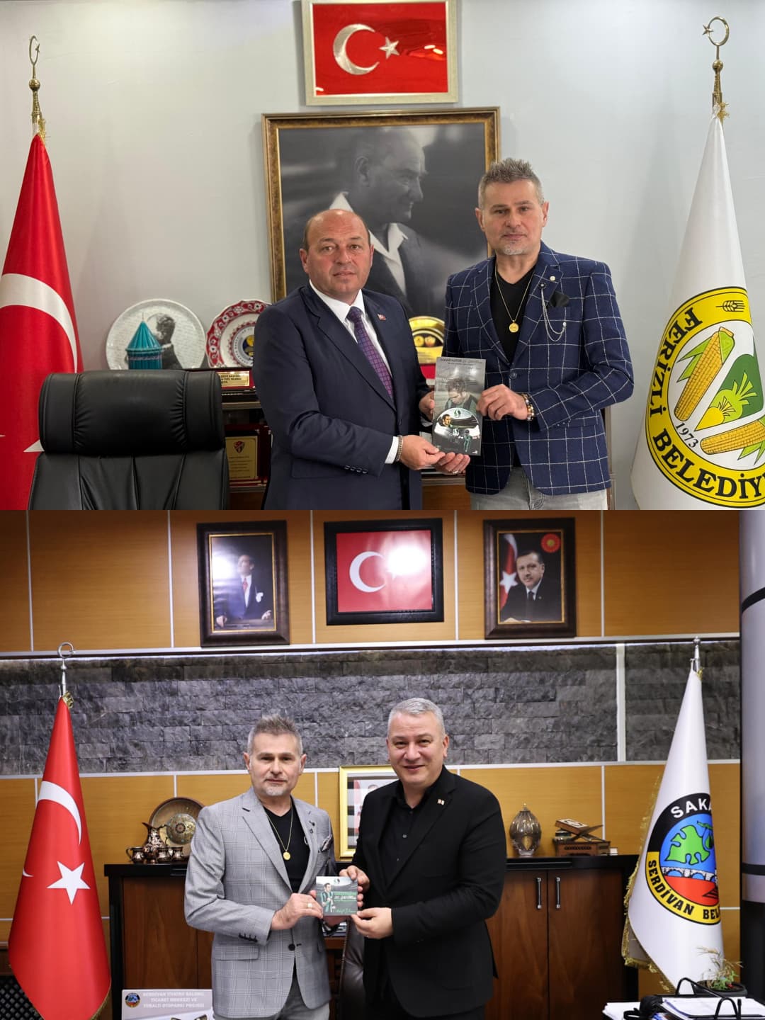 Akif YENER'den ATA ve ÇELİK'e ziyaret