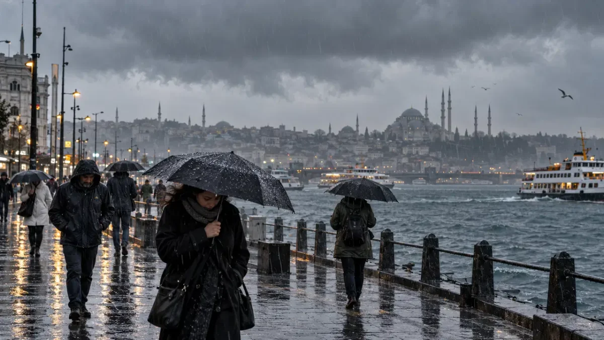 AKOM: İstanbul'a Kuvvetli Sağanak Yağış Geliyor