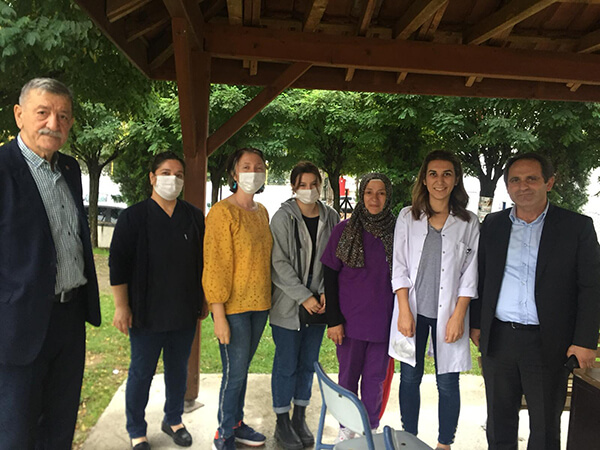 BAŞKAN KELEŞ, AKYAZI’DA MUHTARLARLA BİR ARAYA GELDİ