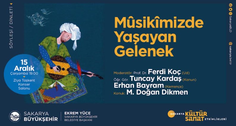 ''Müziğin ustaları Ziya Taşkent’te konser verecek''