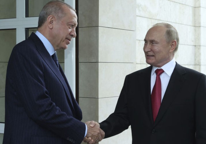 Putin, Cumhurbaşkanı Erdoğan'ın yeni yılını kutladı