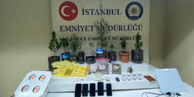Tuvaleti uyuşturucu serasına çevirmişler
