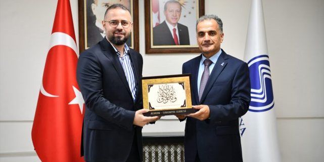 ASKON'dan Rektör Al'a Hayırlı Olsun Ziyareti