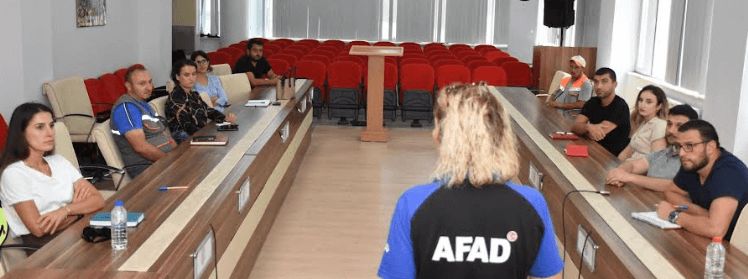 “Belediye Personeline AFAD Eğitimi”