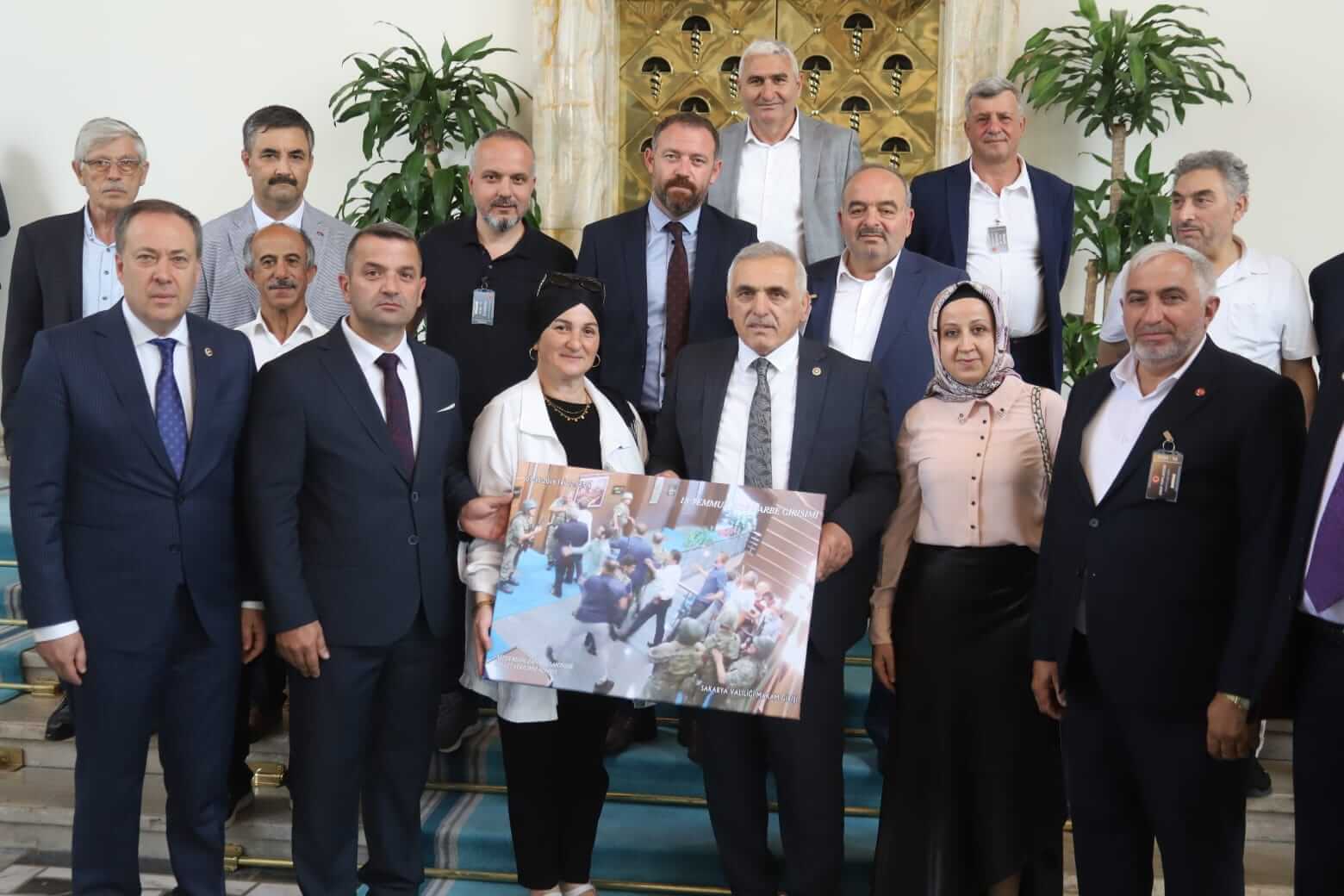 15 Temmuz Milli İrade Derneği’nden Milletvekili İnci’ye ziyaret