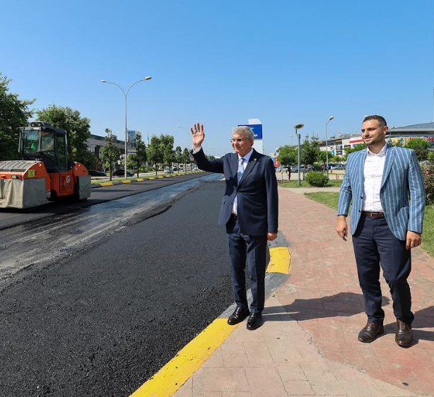 Serdivan’ın en yoğun caddesi yeni yüzüne kavuştu: Yüce’den 2 yeni alternatif güzergâh mesajı