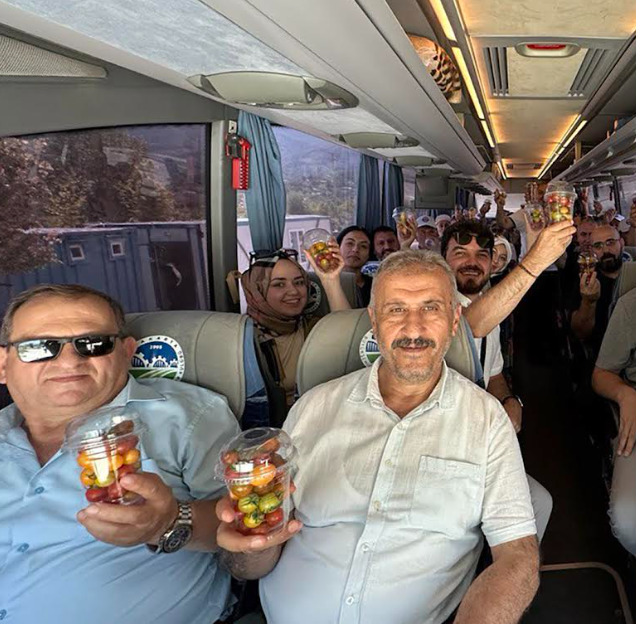 Konfederasyon üyelerinden Büyükşehir’in dev tarım  projelerine tam not