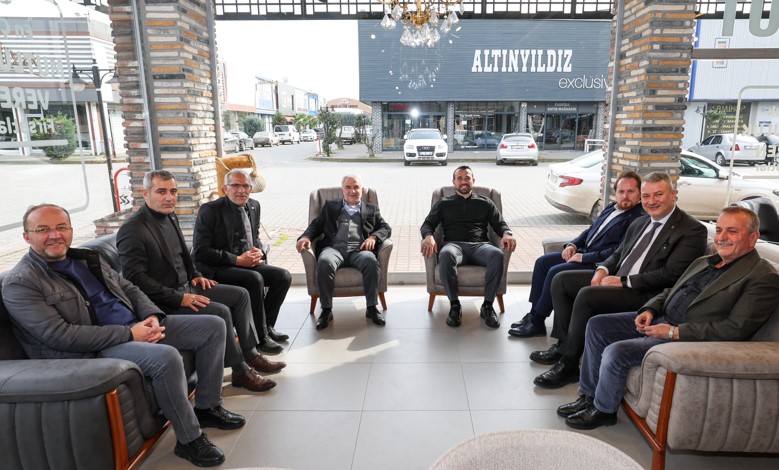 Başkan Adayı Çelik Esnaf Ziyaretlerini Sürdürüyor